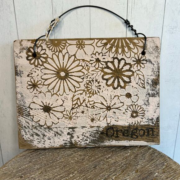 Oregon Wall Art Wood Art Boho Home Decor Pacific Northwest Gift PacNW NEW - Picture 2 of 5